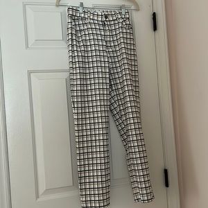 Hollister Ultra High-Rise Plaid Pants